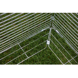 Enclos extérieur avec dispositif antifugue pour jeunes animaux Kerbl Hobbyfarming