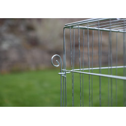 Enclos extérieur avec dispositif antifugue pour jeunes animaux Kerbl Hobbyfarming