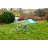 Enclos extérieur pour rongeur avec dispositif antifugue Kerbl Hobbyfarming