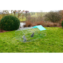 Enclos extérieur pour rongeur avec dispositif antifugue Kerbl Hobbyfarming Enclos extérieur pour rongeur avec dispositif antifugue Kerbl Hobbyfarming