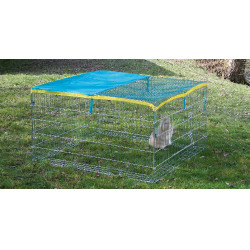 Enclos extérieur pour rongeur avec dispositif antifugue Kerbl Hobbyfarming Enclos extérieur pour rongeur avec dispositif antifugue Kerbl Hobbyfarming