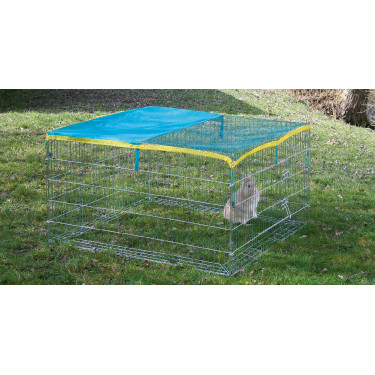 Enclos extérieur pour rongeur avec dispositif antifugue Kerbl Hobbyfarming Enclos extérieur pour rongeur avec dispositif antifugue Kerbl Hobbyfarming