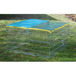 Enclos extérieur pour rongeur avec dispositif antifugue Kerbl Hobbyfarming Enclos extérieur pour rongeur avec dispositif antifugue Kerbl Hobbyfarming