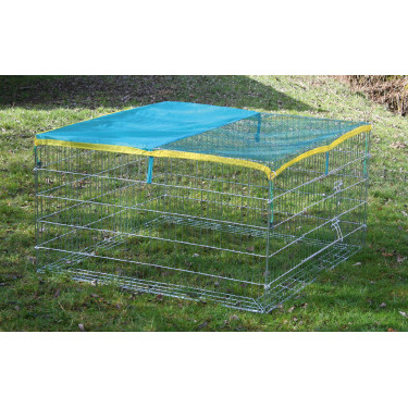 Enclos extérieur pour rongeur avec dispositif antifugue Kerbl Hobbyfarming Enclos extérieur pour rongeur avec dispositif antifugue Kerbl Hobbyfarming