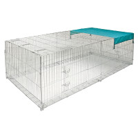 Enclos extérieur pour rongeur avec dispositif antifugue Kerbl Hobbyfarming Enclos extérieur pour rongeur avec dispositif antifugue Kerbl Hobbyfarming