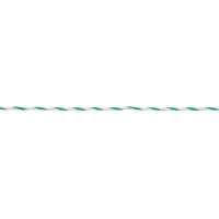Fil de clôture PremiumLine AKO Blanc / vert Fil de clôture PremiumLine AKO Blanc / vert