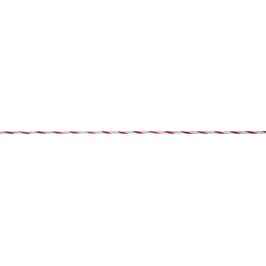 Fil de clôture TopLine Plus AKO Blanc / rouge