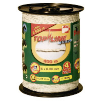 Fil de clôture TopLine Plus AKO Blanc