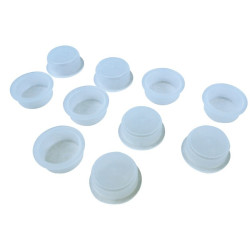 Sachet de 5 bouchons La Gee transparents  Polyfirst Sachet de 5 bouchons La Gee transparents  Polyfirst