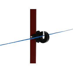 Isolateur à goupille pour piquet d'angle AKO Noir Isolateur à goupille pour piquet d'angle AKO Noir