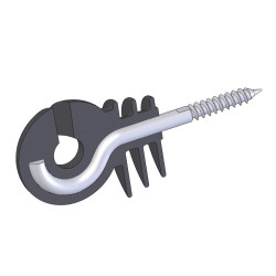 Isolateur annulaire Premium BIG AKO Noir Isolateur annulaire Premium BIG AKO Noir