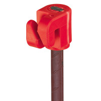 Isolateur choc pour piquets ovales AKO Rouge Isolateur choc pour piquets ovales AKO Rouge