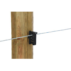 Isolateur clip Maxi Tape AKO Anthracite Gris Isolateur clip Maxi Tape AKO Anthracite Gris