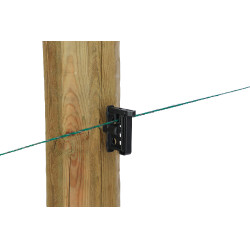 Isolateur clip Maxi Tape AKO Anthracite Gris Isolateur clip Maxi Tape AKO Anthracite Gris