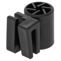 Isolateur complémentaire pour piquets ronds et ovales AKO Noir Isolateur complémentaire pour piquets ronds et ovales AKO Noir