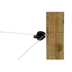 Isolateur d'angle / type « œuf » AKO Noir Isolateur d'angle / type « œuf » AKO Noir