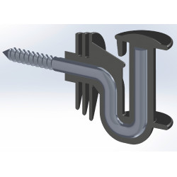 Isolateur d'angle ruban Cavallo AKO Noir Isolateur d'angle ruban Cavallo AKO Noir