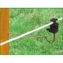 Isolateur écarteur à cordelette AKO Noir Isolateur écarteur à cordelette AKO Noir