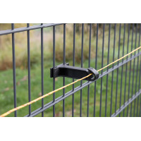 Isolateur pour clôture à double barres AKO Noir Isolateur pour clôture à double barres AKO Noir