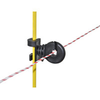Isolateur supplémentaire à clip rond AKO Noir Isolateur supplémentaire à clip rond AKO Noir