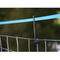 Kit complémentaire pour filets de clôture WolfStop Kerbl Hobbyfarming Noir Kit complémentaire pour filets de clôture WolfStop Kerbl Hobbyfarming Noir