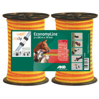 Kit de deux rubans de clôture EconomyLine AKO