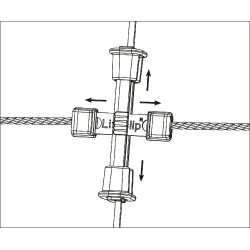 Kit de réparation Litzclip® renforts verticaux de filets de clôture Kerbl Hobbyfarming Kit de réparation Litzclip® renforts verticaux de filets de clôture Kerbl Hobbyfarming