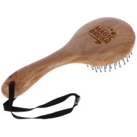 Brosse à crinière et queue Magic Brush Bois Beige Brosse à crinière et queue Magic Brush Bois Beige