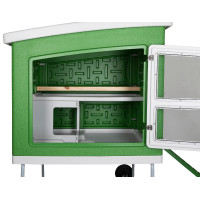 Mobile Coop Kerbl Hobbyfarming Vert / blanc Mobile Coop Kerbl Hobbyfarming Vert / blanc