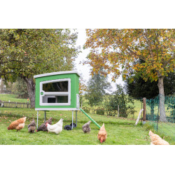 Mobile Coop Kerbl Hobbyfarming Vert / blanc Mobile Coop Kerbl Hobbyfarming Vert / blanc