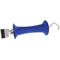 Poignée de porte Premium avec connecteur de rubans Litzclip® AKO Bleu Poignée de porte Premium avec connecteur de rubans Litzclip® AKO Bleu