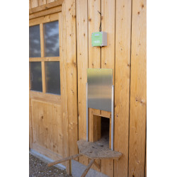 Porte coulissante glissières incluses Kerbl Hobbyfarming