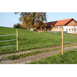 Portillon électrique Electro Gate AKO Noir