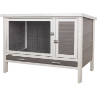 Poulailler en plastique ECO Samy Kerbl Hobbyfarming Blanc / gris Poulailler en plastique ECO Samy Kerbl Hobbyfarming Blanc / gris