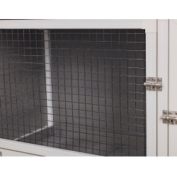 Poulailler en plastique ECO Samy Kerbl Hobbyfarming Blanc / gris Poulailler en plastique ECO Samy Kerbl Hobbyfarming Blanc / gris