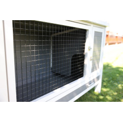 Poulailler en plastique ECO Samy Kerbl Hobbyfarming Blanc / gris Poulailler en plastique ECO Samy Kerbl Hobbyfarming Blanc / gris