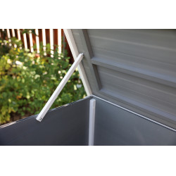 Poulailler en plastique ECO Samy Kerbl Hobbyfarming Blanc / gris Poulailler en plastique ECO Samy Kerbl Hobbyfarming Blanc / gris