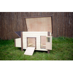 Poulailler Thermo No Frost  Kerbl Hobbyfarming Marron / nature Poulailler Thermo No Frost  Kerbl Hobbyfarming Marron / nature