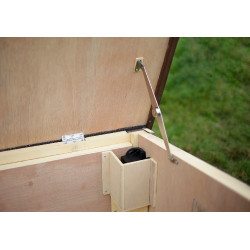 Poulailler Thermo No Frost  Kerbl Hobbyfarming Marron / nature Poulailler Thermo No Frost  Kerbl Hobbyfarming Marron / nature