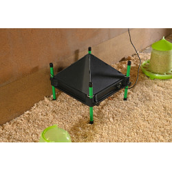 Rabat de protection pour plaque chauffante CosyHeat Kerbl Hobbyfarming Noir Rabat de protection pour plaque chauffante CosyHeat Kerbl Hobbyfarming Noir