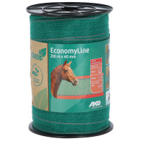 Ruban de clôture EconomyLine AKO Vert / gris Ruban de clôture EconomyLine AKO Vert / gris