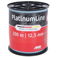 Ruban de clôture PlatinumLine AKO Blanc / bleu Ruban de clôture PlatinumLine AKO Blanc / bleu