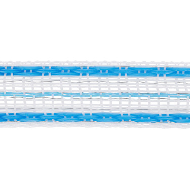 Ruban de clôture PlatinumLine AKO Blanc / bleu