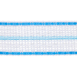 Ruban de clôture PlatinumLine AKO Blanc / bleu Ruban de clôture PlatinumLine AKO Blanc / bleu