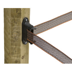 Ruban de clôture Premium Plus AKO Marron / orange Ruban de clôture Premium Plus AKO Marron / orange