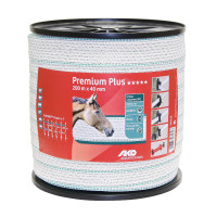 Ruban de clôture Premium Plus AKO Marron / orange