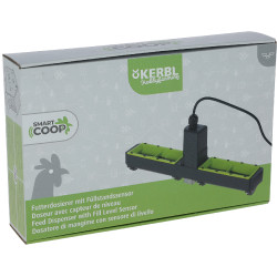 Doseur SmartCoop avec capteur de niveau Kerbl Hobbyfarming Vert