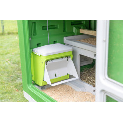 Nourrisseur avec dispositif anti-nuisibles Kerbl Hobbyfarming Vert / gris clair Nourrisseur avec dispositif anti-nuisibles Kerbl Hobbyfarming Vert / gris clair