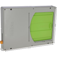 Porte de poulailler SmartCoop Kerbl Hobbyfarming Gris Porte de poulailler SmartCoop Kerbl Hobbyfarming Gris