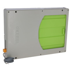 Porte de poulailler SmartCoop Kerbl Hobbyfarming Gris Porte de poulailler SmartCoop Kerbl Hobbyfarming Gris